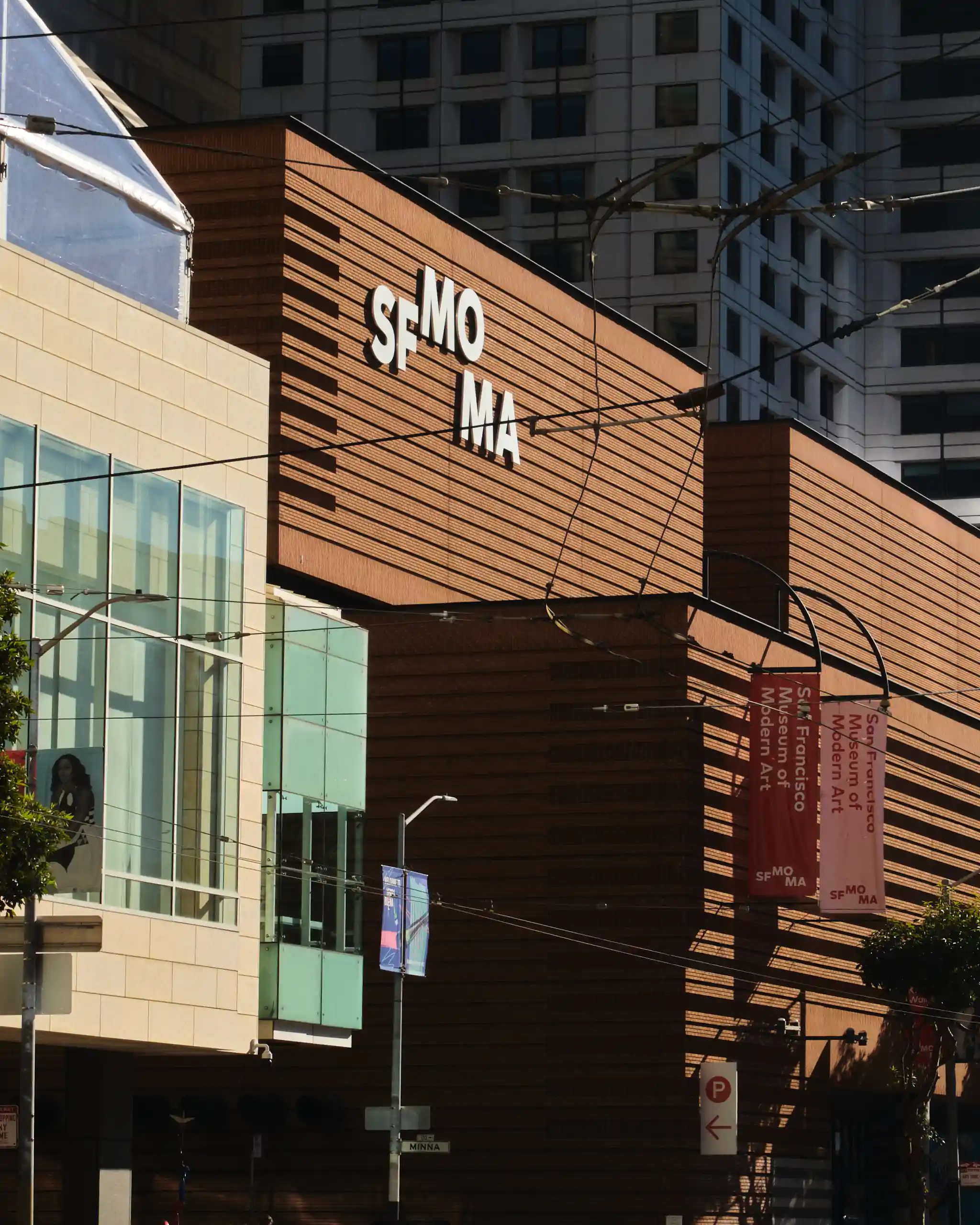 Main entrance of the Museum of Modern Art in San Francisco