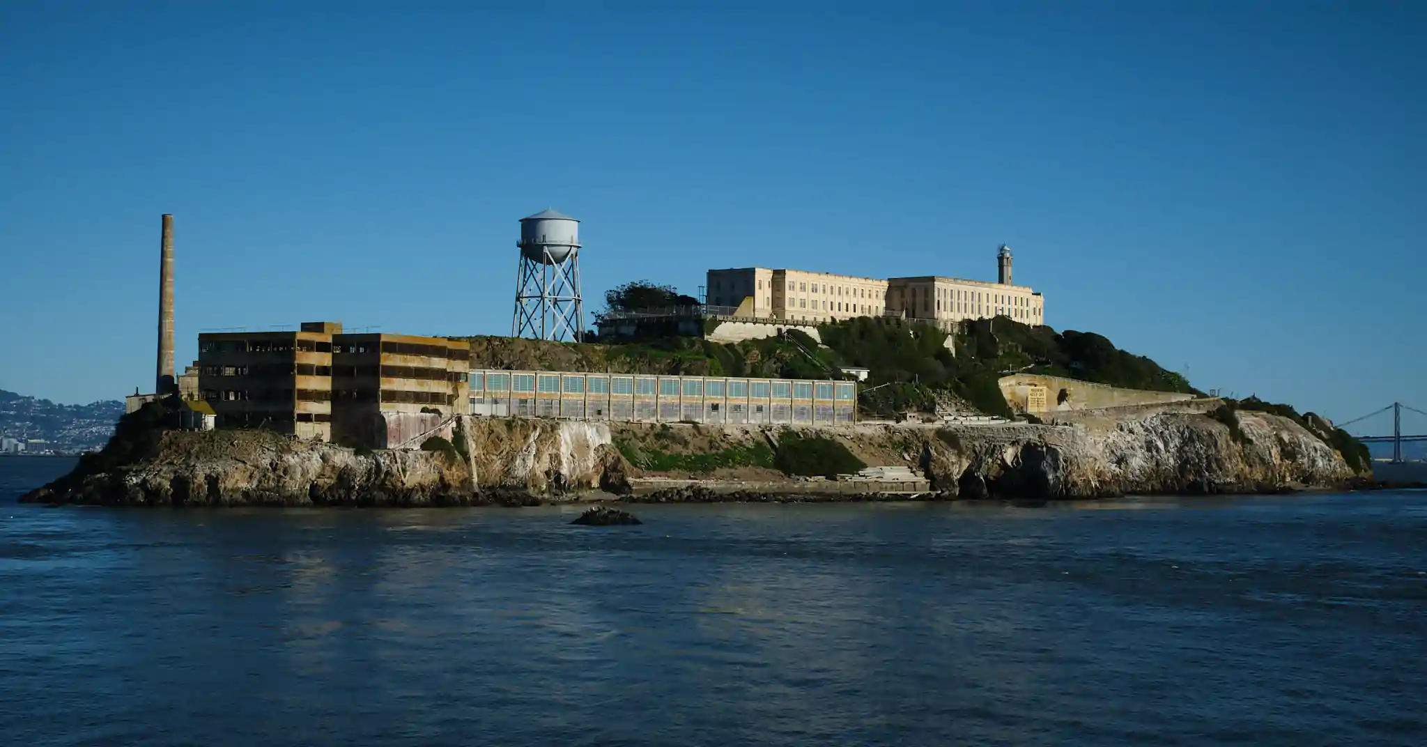 Alcatraz from a boat