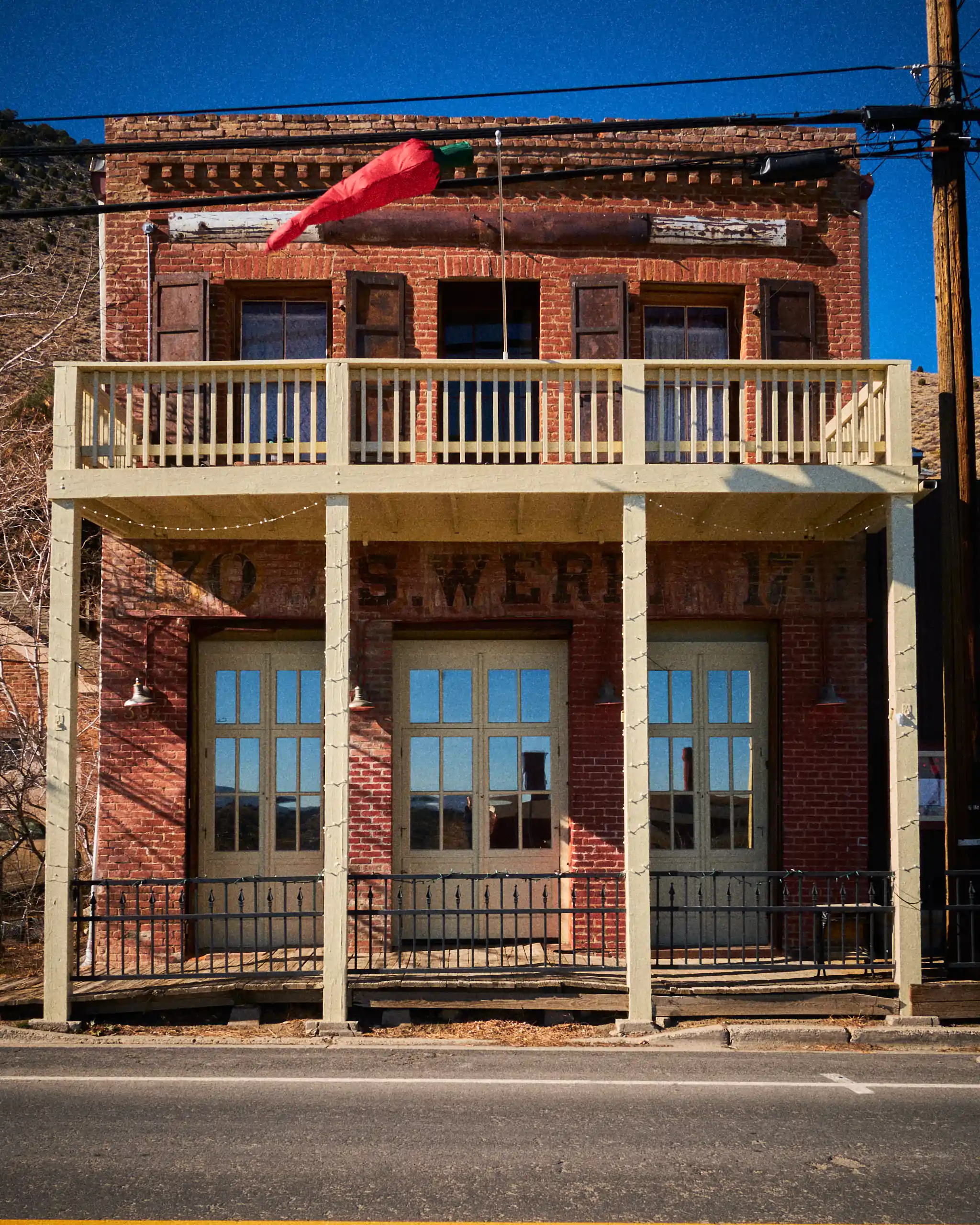 Virginia City old building