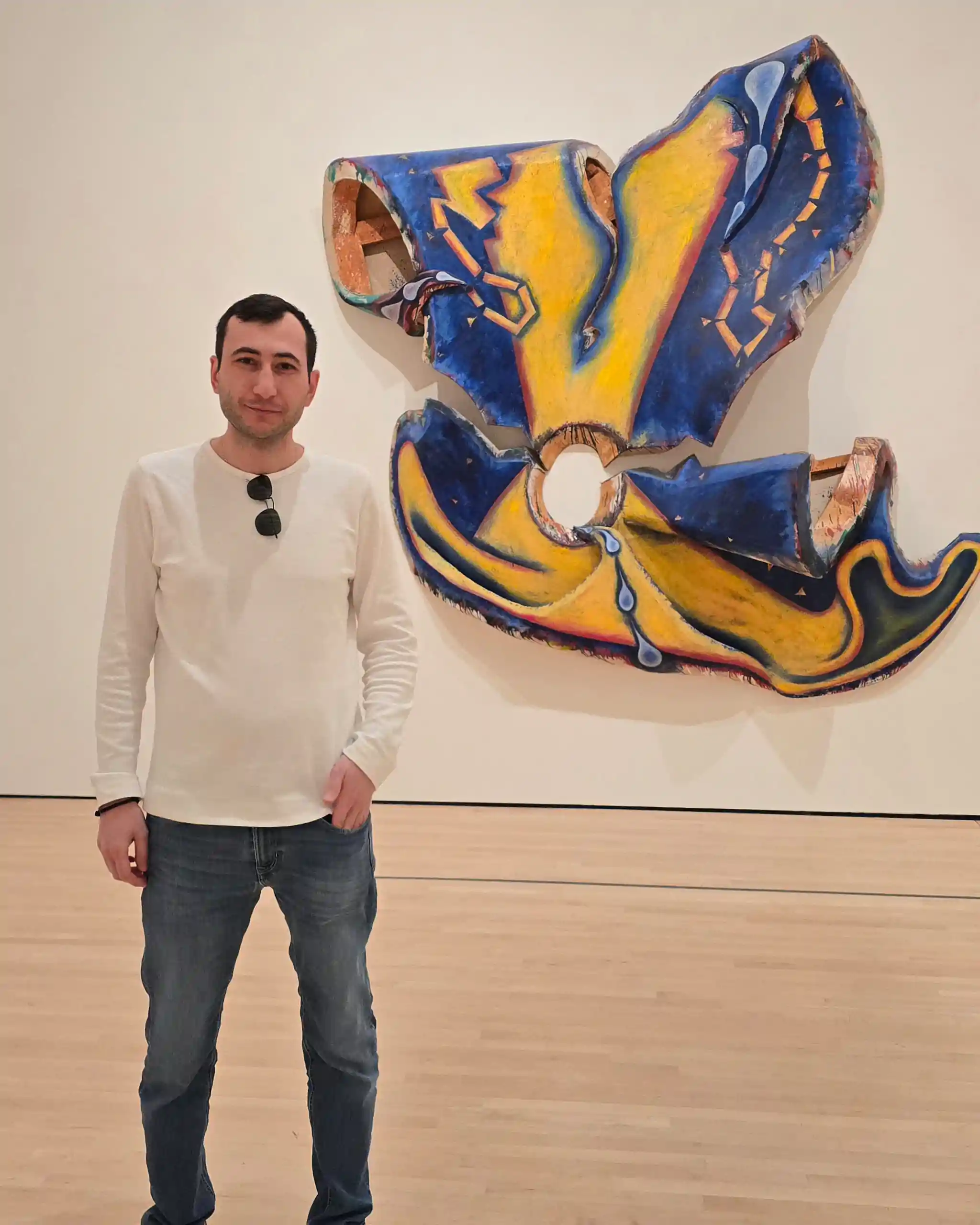 Levan Kelesidis in San Francisco Museum of Modern Art