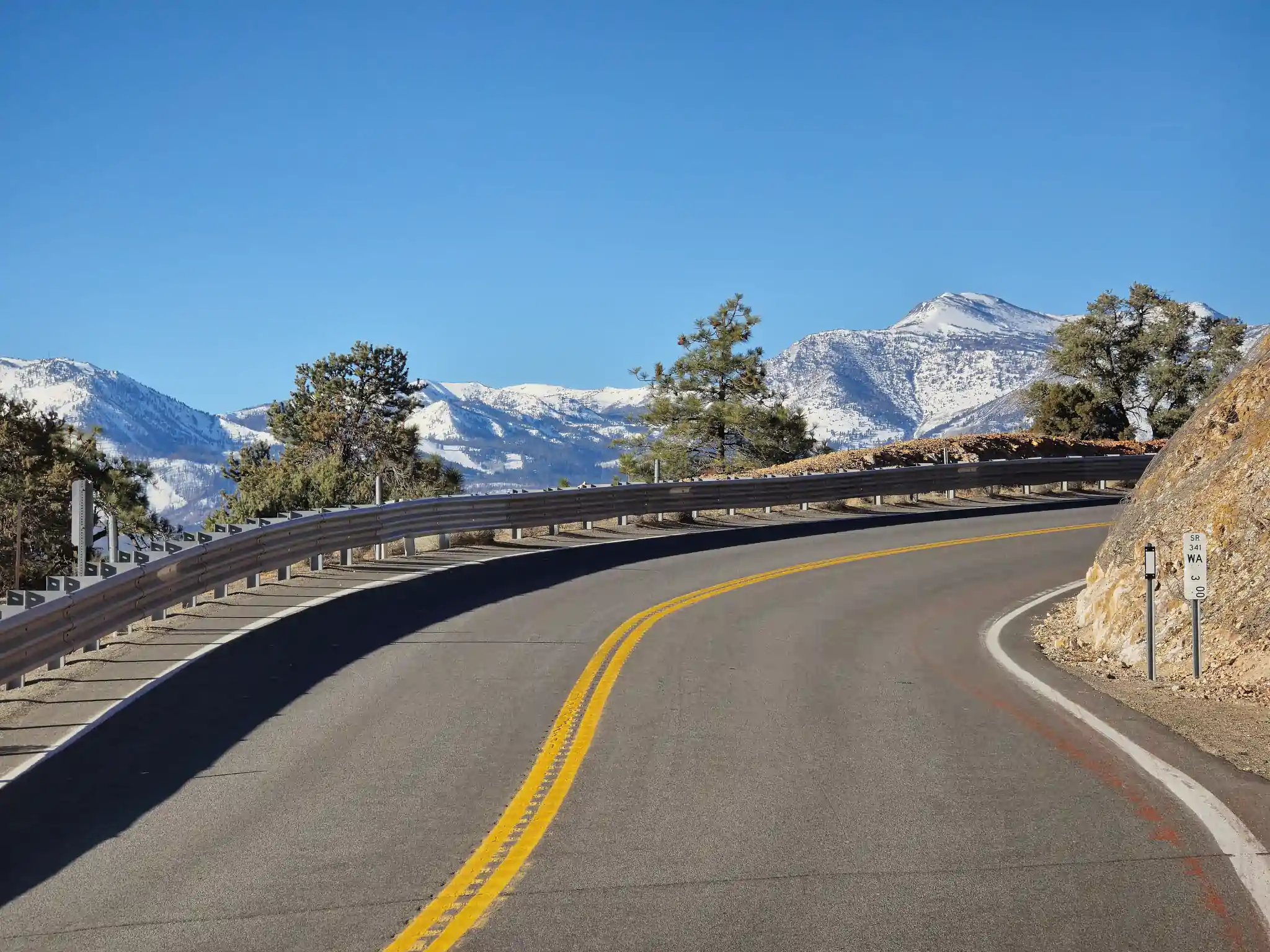 Road from Reno to Virginia City