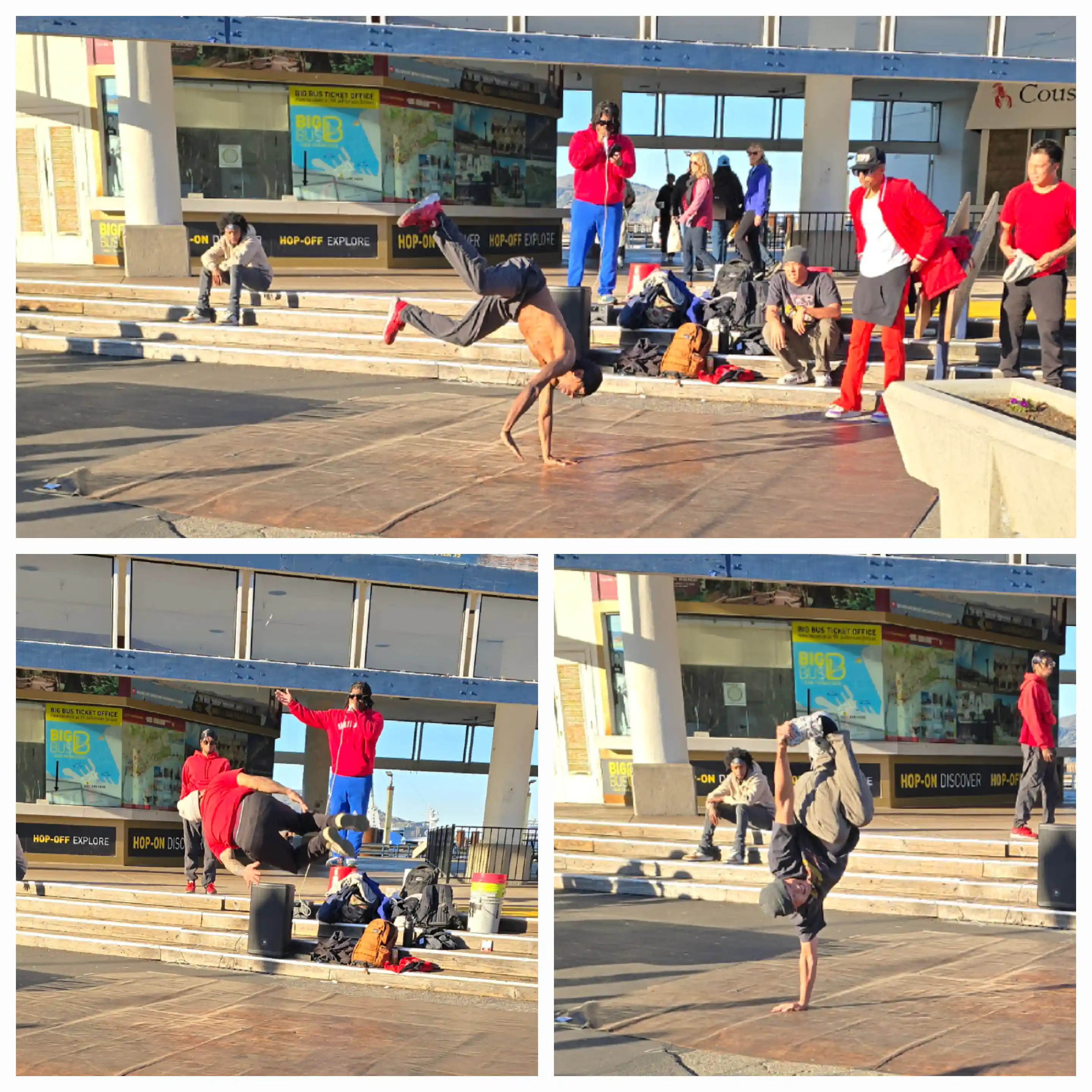 Break dance in San Francisco