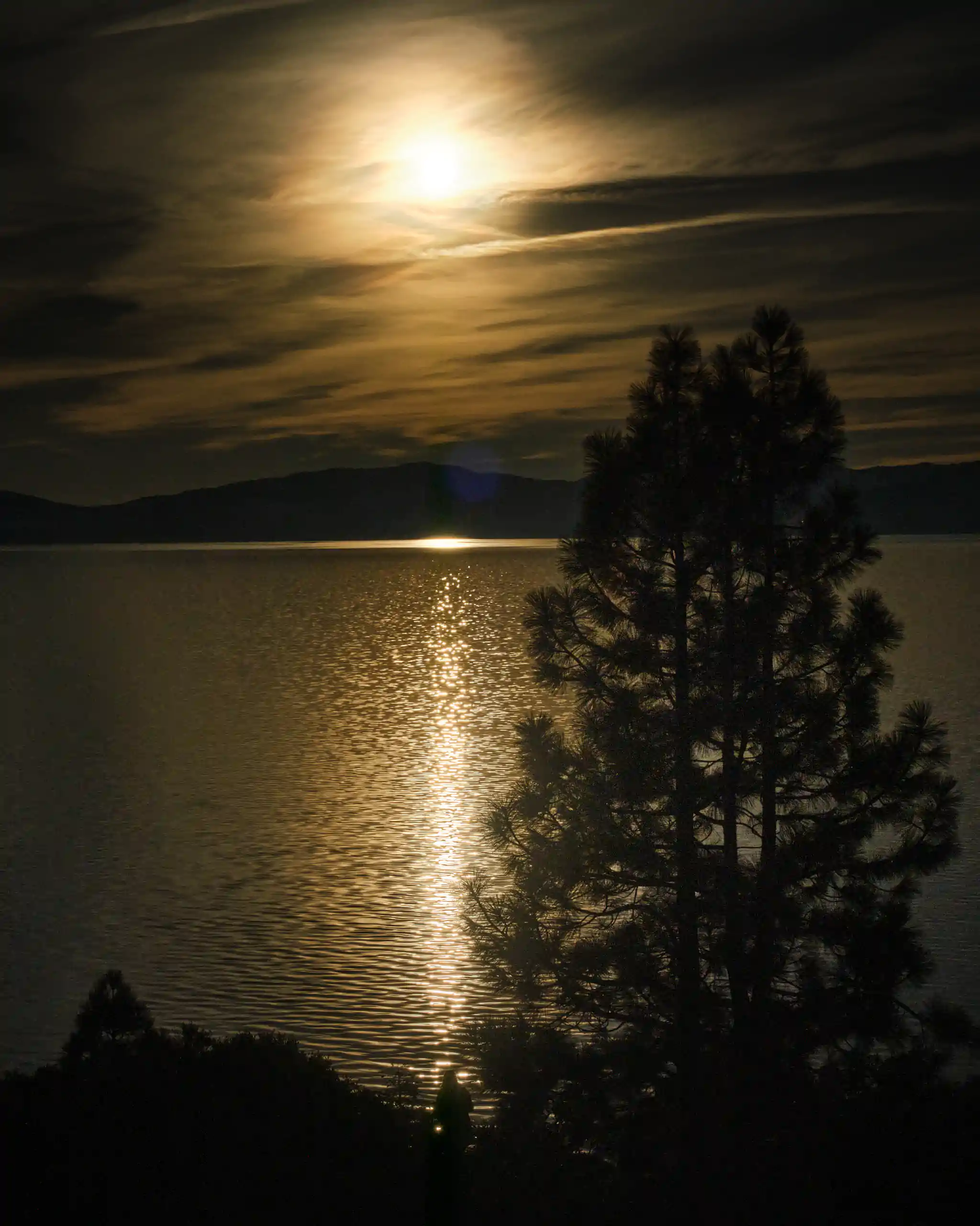 Sunset in Lake Tahoe Nevada